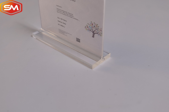 kupować Reklamy Ramka zdjęcia T kształt Acrylowy posiadacz tablicy wyświetlacz Stojak do stołu Podwójny panel online manufacture
