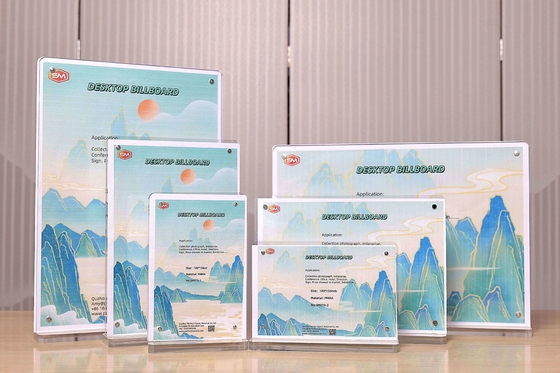 kupować Reklama Horyzontalny pionowy T Magnetyczny Acrylowy Płytkownik A4 Menu online manufacture