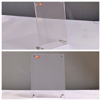 kupować Sprzedaż hurtowa zestawów 8x10 cal Akrylowe ramy fotograficzne z plastikowym wyświetlaczem online manufacture