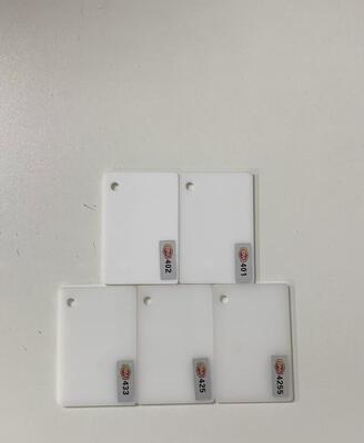 kupować White Opaque Cast Acrylic Sheet 20mm Thick Sturdy Panel for Custom Signage online manufacture