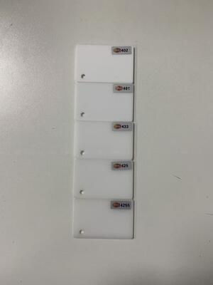 kupować Biała, nieprzezroczysta płyta akrylowa SM do frontów szafek kuchennych i paneli do umywalek łazienkowych online manufacture