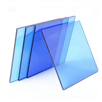 kupować Premium Blue Tones Acrylic Sheet Waterproof Smooth Panel do projektowania wnętrz i budownictwa online manufacture