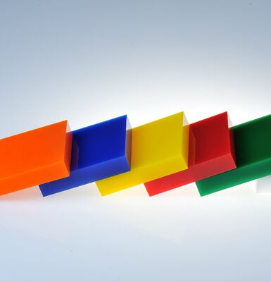 kupować Kolorowy arkusz akrylowy 18 mm Matte Non-Glare Panel do biblioteki czytelniczej online manufacture