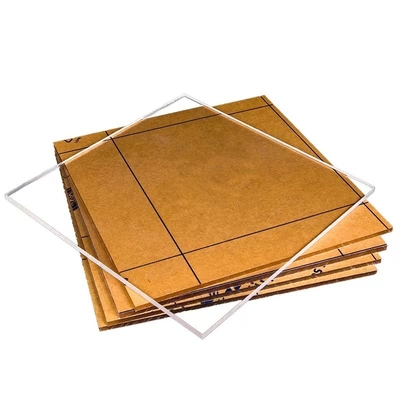 Przejrzysty arkusz akrylowy 3mm x 1220mm x 1830mm do wyświetlaczy sygnałów twórczość artystyczna
