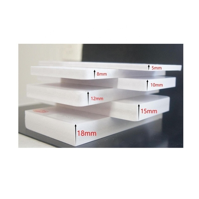 Biały PVC 4x8 Celuka Rozszerzony Pvc Foam Board Dekoracyjny Free Board Do szaf kuchennych