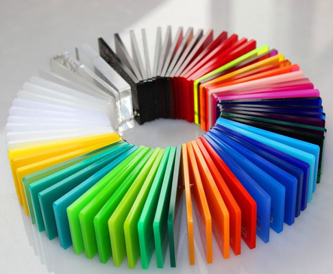 Gorąca sprzedaż Plastikowa tablica PMMA Perspex wycięta do rozmiaru Odlewana kolorowa arkusz akrylowy Wysokiej jakości materiał organiczny arkusz akrylowy