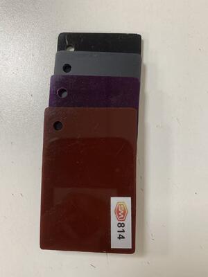 Płyta akrylowa wylewana o grubości 25 mm, wysokiej przejrzystości, kolorowa, z powierzchnią odporną na zarysowania