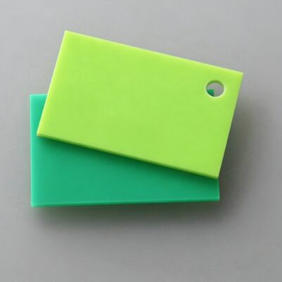 Uwolniona od UV zielona arkusz akrylowy 25 mm do baldachimów zewnętrznych