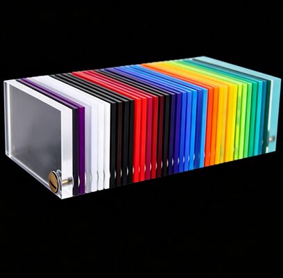 Dostawca hurtowy przezroczystych arkuszy akrylowych w kolorze niestandardowym 3-6 mm