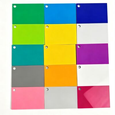 Kolorowa płyta akrylowa, panel odlewany na zamówienie 4x8